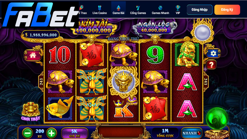 Mẹo chơi Game Slot tại nhà cái FABET